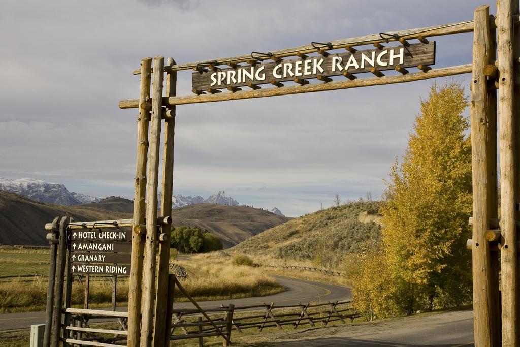 Spring Creek Ranch Hotell Jackson Eksteriør bilde